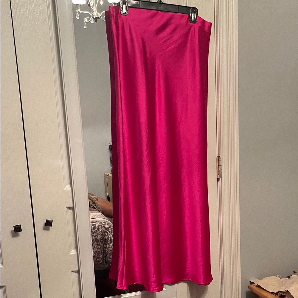 Magenta Women's Slip Skirt